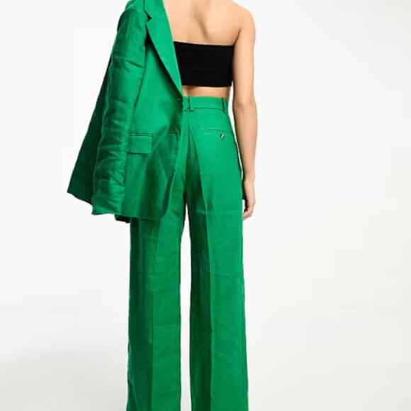 & Other Stories Green Trousers - Picture 3 of 7